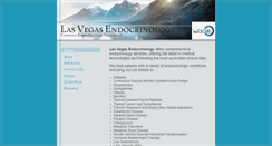 Desktop Screenshot of lvendocrinology.com