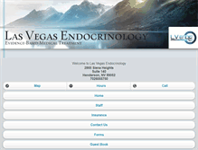 Tablet Screenshot of lvendocrinology.com